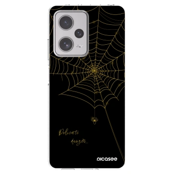 Picasee silikonowe przeźroczyste etui na Xiaomi Redmi Note 12 Pro+ 5G - Delicate danger