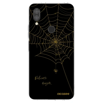 Picasee silikonowe przeźroczyste etui na Xiaomi Redmi 7 - Delicate danger