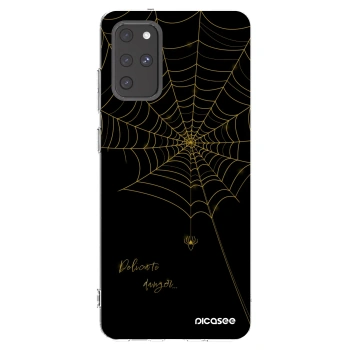 Picasee silikonowe przeźroczyste etui na Samsung Galaxy S20+ G985F - Delicate danger