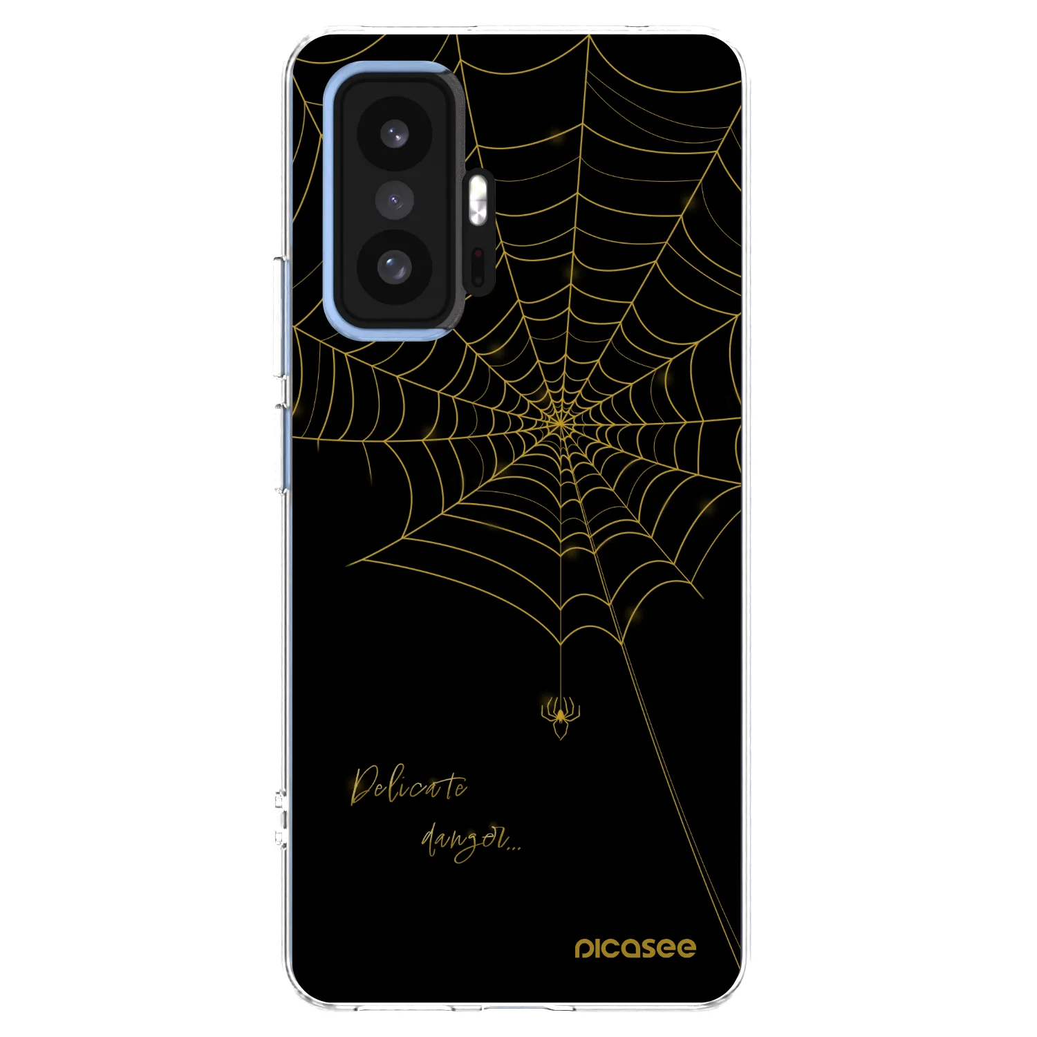 Picasee silikonowe przeźroczyste etui na Xiaomi 11T - Delicate danger