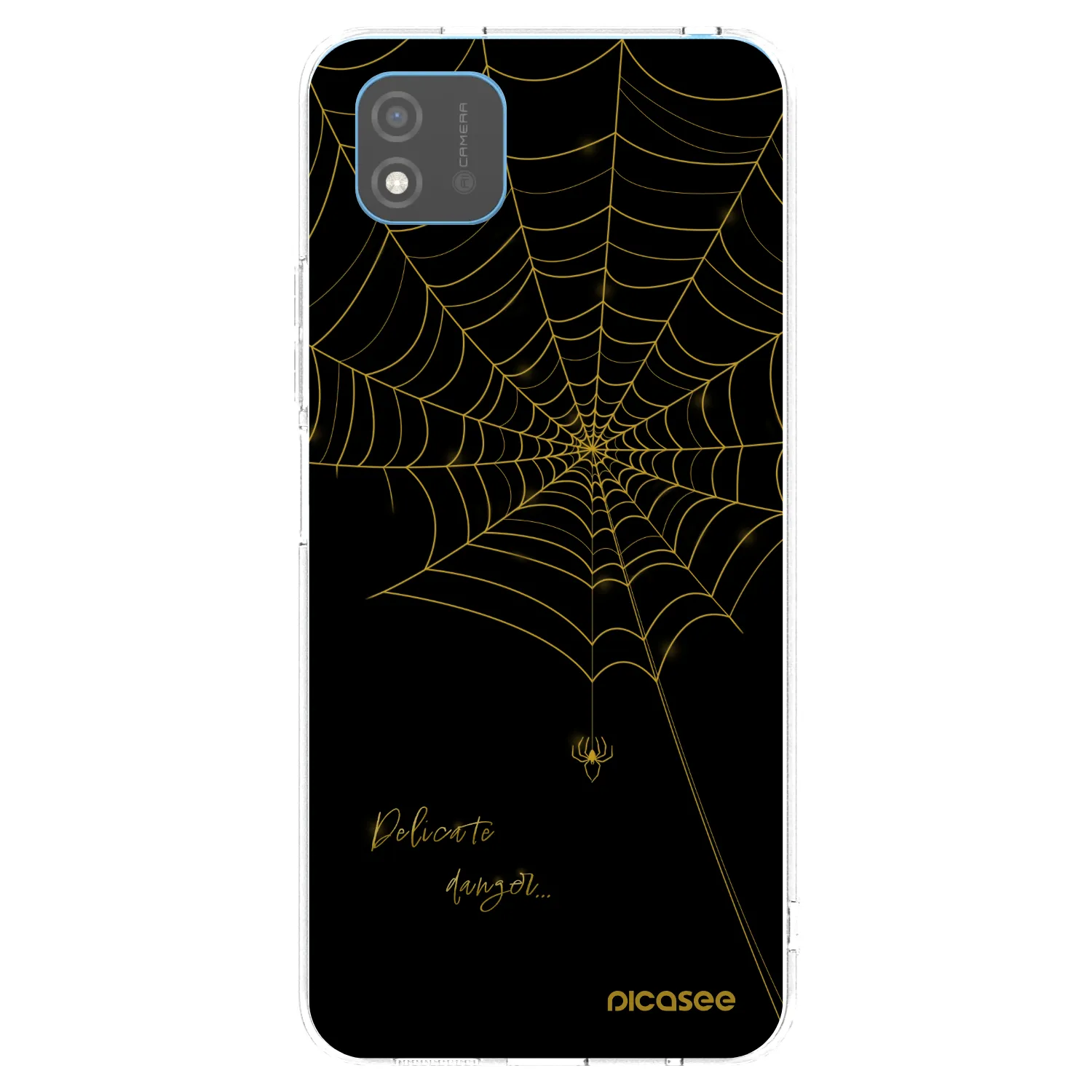 Picasee silikonowe przeźroczyste etui na Realme C11 (2021) - Delicate danger