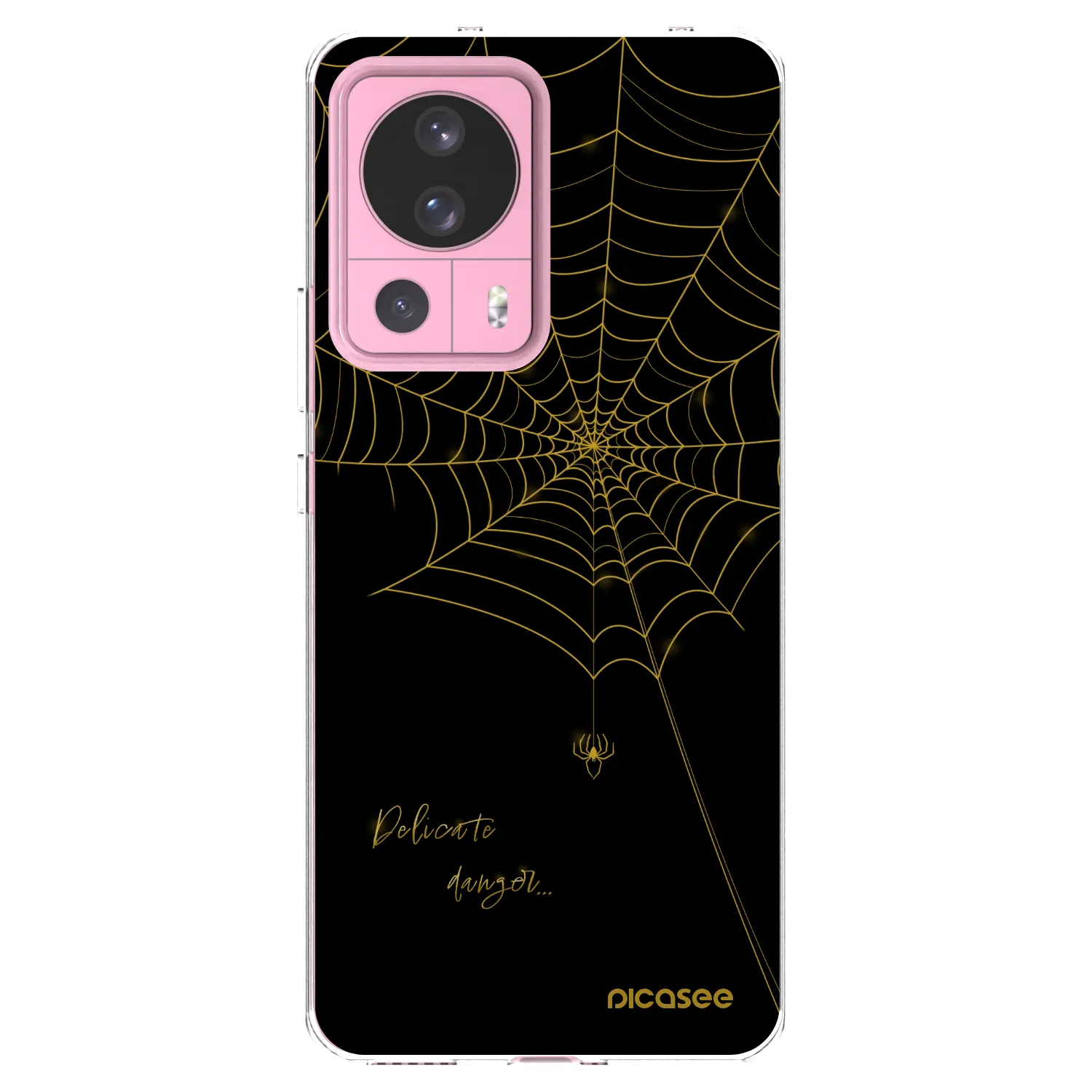 Picasee silikonowe przeźroczyste etui na Xiaomi 13 Lite - Delicate danger