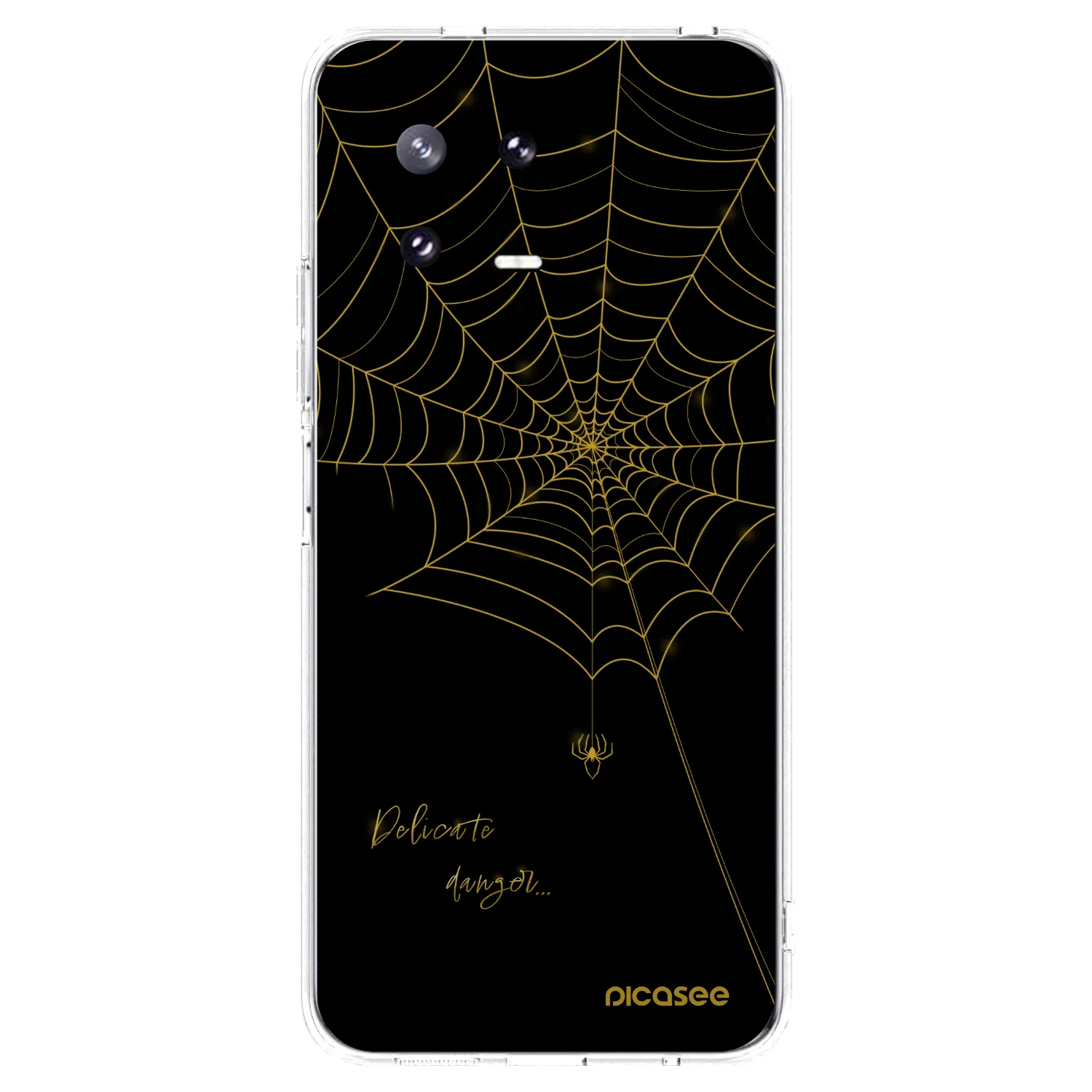 Picasee silikonowe przeźroczyste etui na Xiaomi 13 Pro - Delicate danger