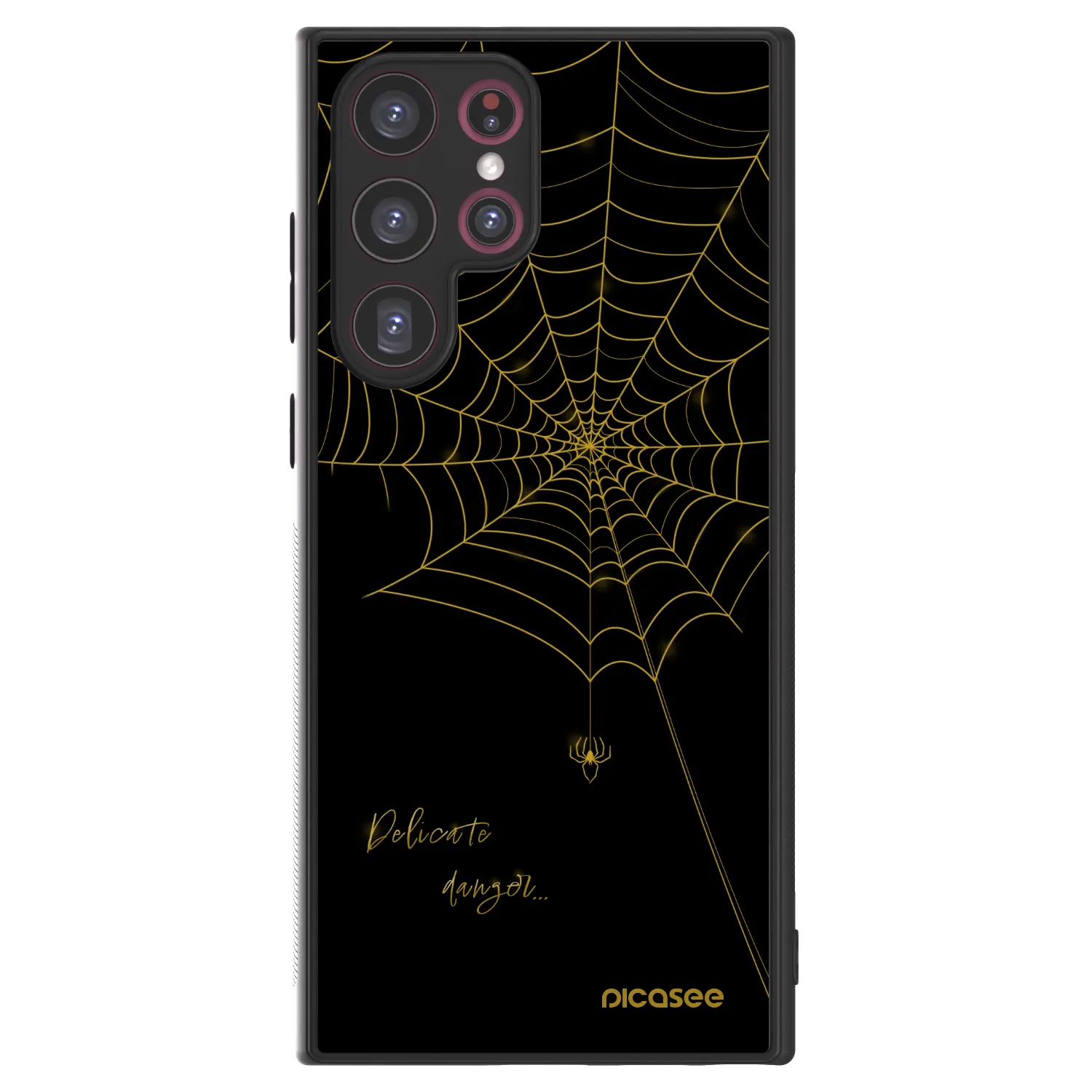 Picasee ULTIMATE CASE PowerShare pro Samsung Galaxy S22 Ultra 5G - Delicate danger