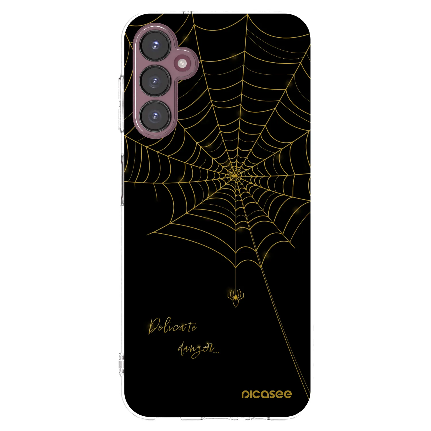 Picasee silikonowe przeźroczyste etui na Samsung Galaxy A05s A057G - Delicate danger