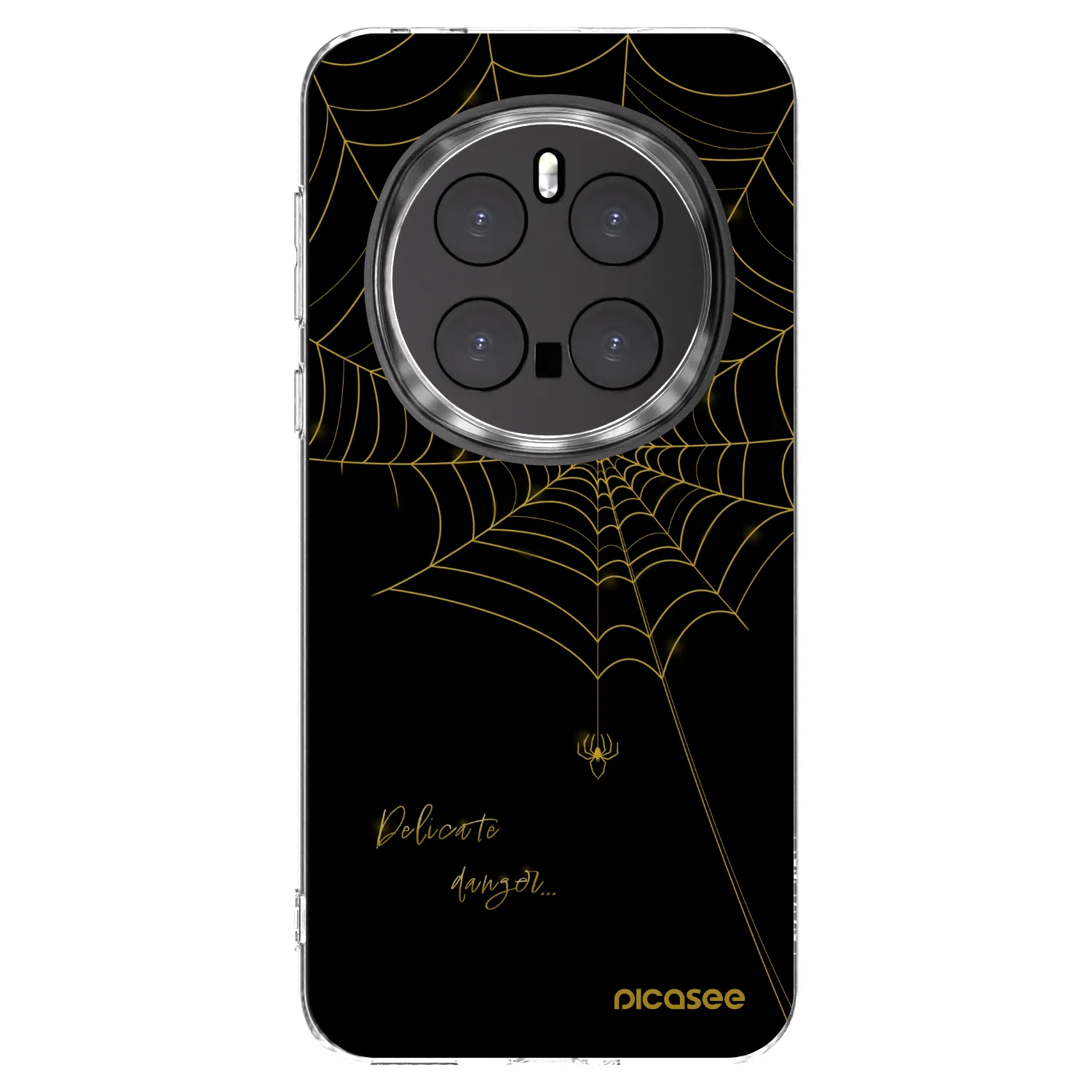 Picasee silikonowe przeźroczyste etui na Honor Magic7 Pro 5G - Delicate danger