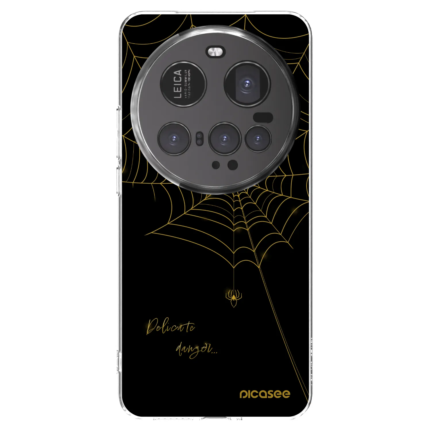 Picasee silikonowe przeźroczyste etui na Xiaomi 15 Ultra - Delicate danger