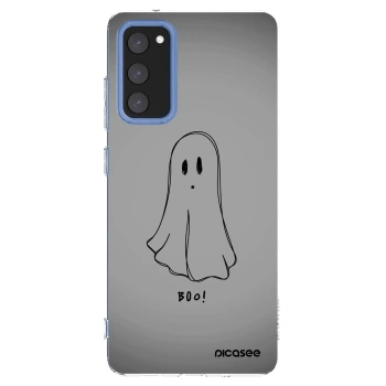 Picasee silikonowe przeźroczyste etui na Samsung Galaxy S20 FE - Ghost