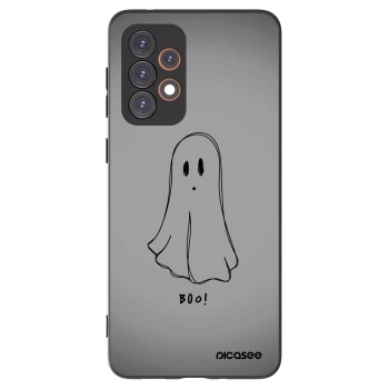 Picasee silikonowe czarne etui na Samsung Galaxy A33 5G A336 - Ghost