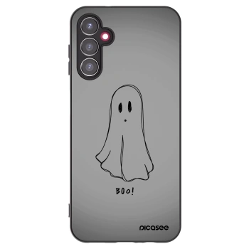 Picasee silikonowe czarne etui na Samsung Galaxy A14 4G A145R - Ghost