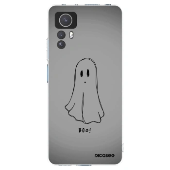 Picasee silikonowe przeźroczyste etui na Xiaomi Redmi Note 12S - Ghost