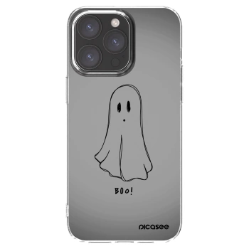 Picasee silikonowe przeźroczyste etui na Apple iPhone 15 Pro Max - Ghost