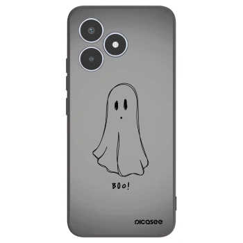 Picasee silikonowe czarne etui na Realme C53 - Ghost
