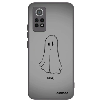 Picasee silikonowe czarne etui na Xiaomi Redmi Note 12 Pro 4G - Ghost