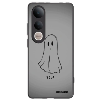 Picasee silikonowe czarne etui na Vivo V50 Lite 5G - Ghost