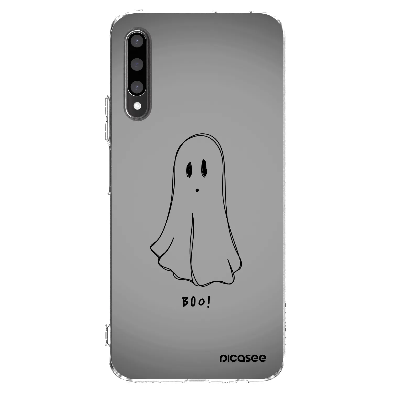 Picasee silikonowe przeźroczyste etui na Honor 9X Pro - Ghost