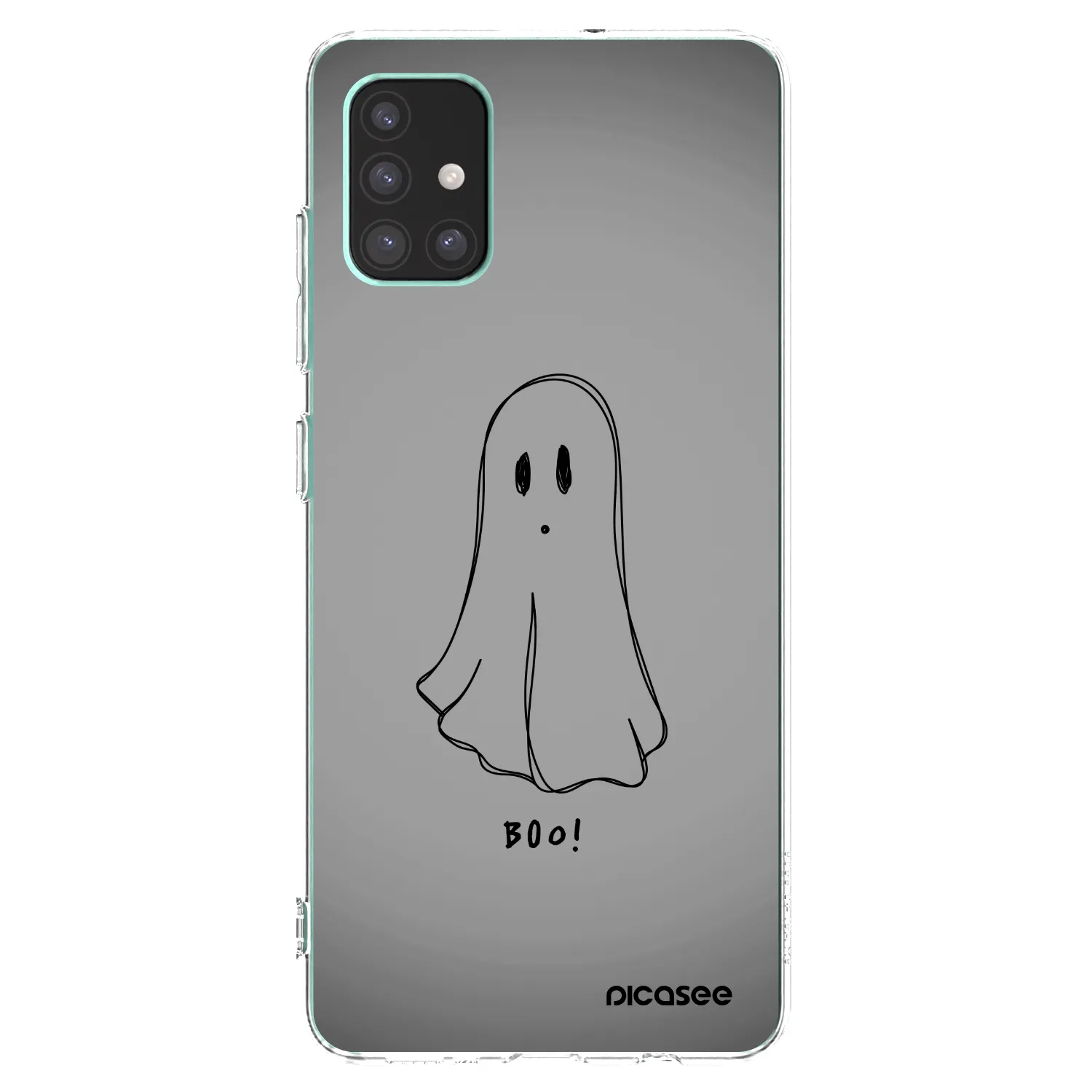 Picasee silikonowe przeźroczyste etui na Samsung Galaxy M51 M515F - Ghost