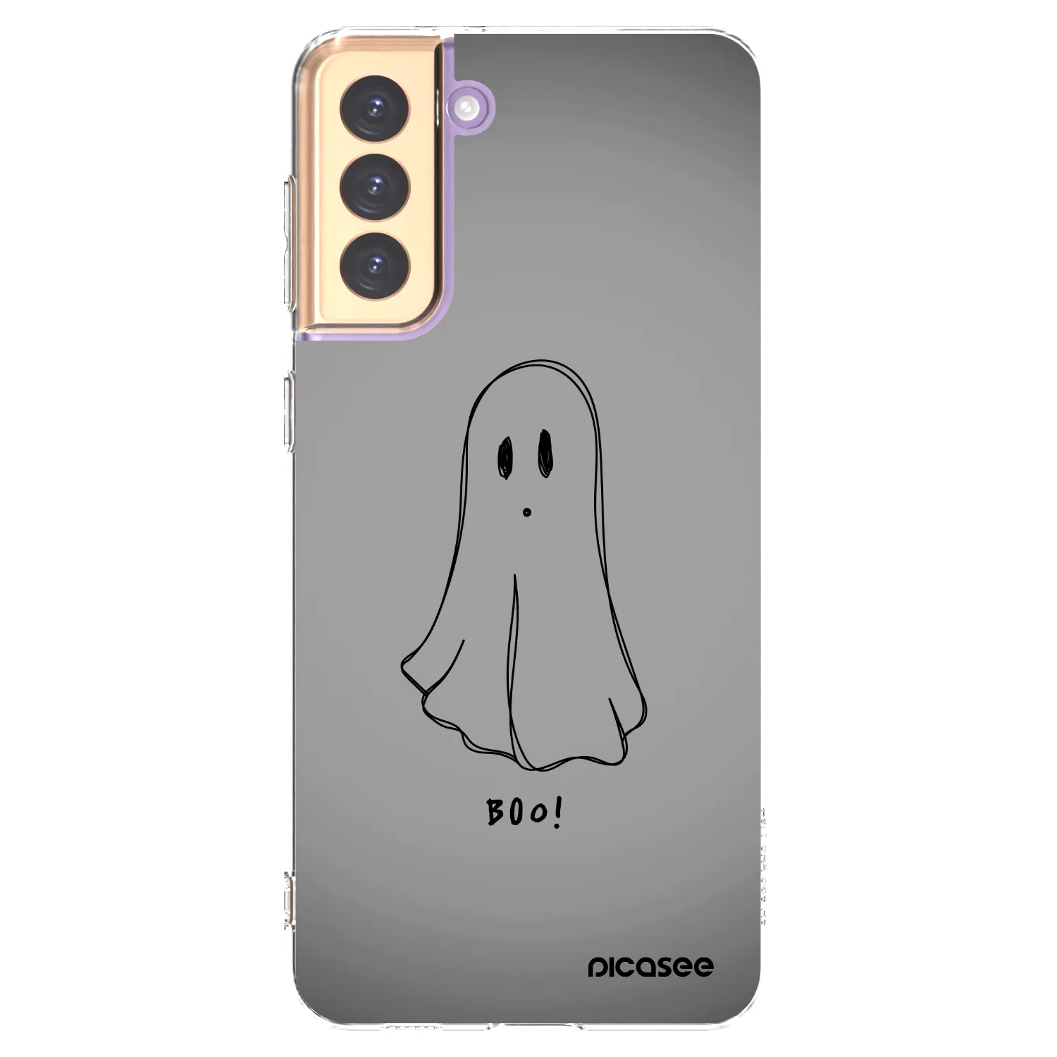 Picasee silikonowe przeźroczyste etui na Samsung Galaxy S21+ 5G G996F - Ghost