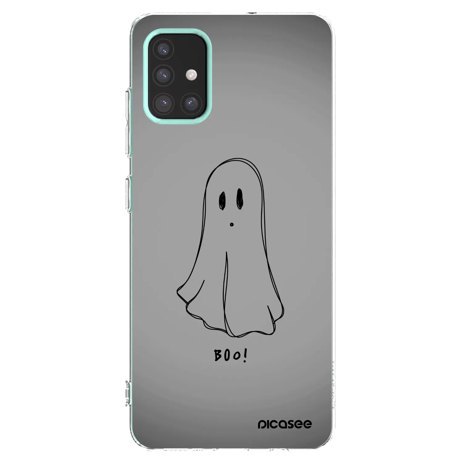 Picasee silikonowe przeźroczyste etui na Samsung Galaxy M31s - Ghost