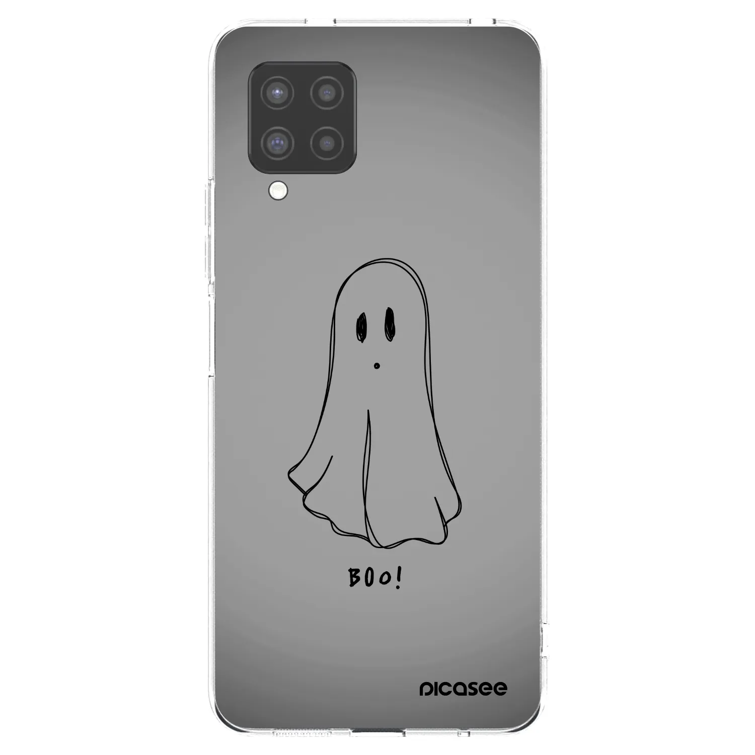 Picasee silikonowe przeźroczyste etui na Samsung Galaxy A42 A426B - Ghost