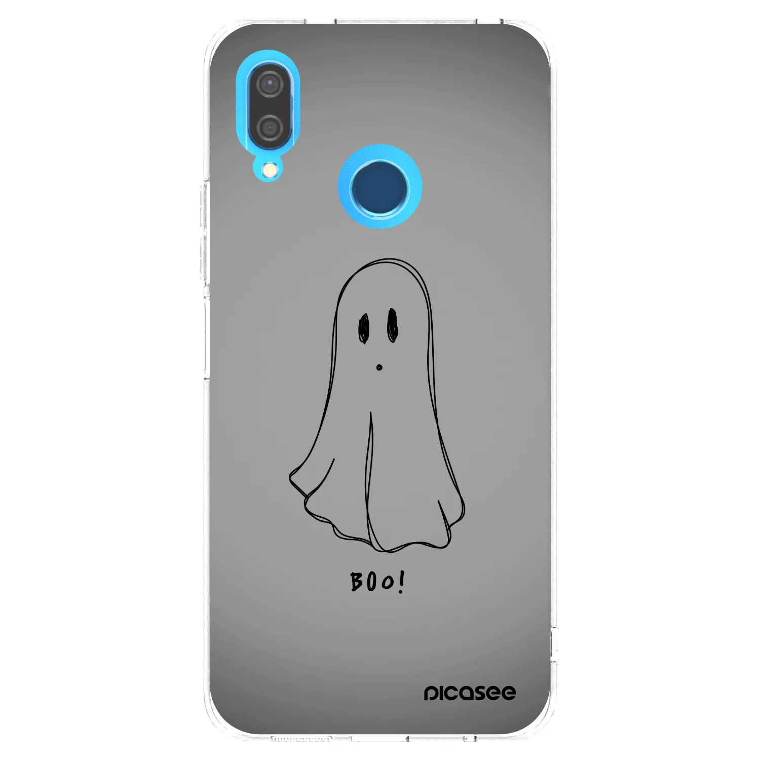Picasee silikonowe przeźroczyste etui na Huawei P20 Lite - Ghost