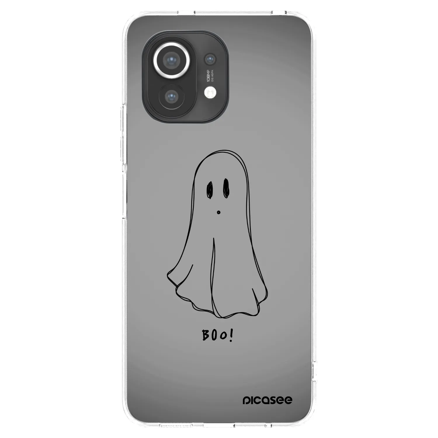 Picasee silikonowe przeźroczyste etui na Xiaomi Mi 11 - Ghost