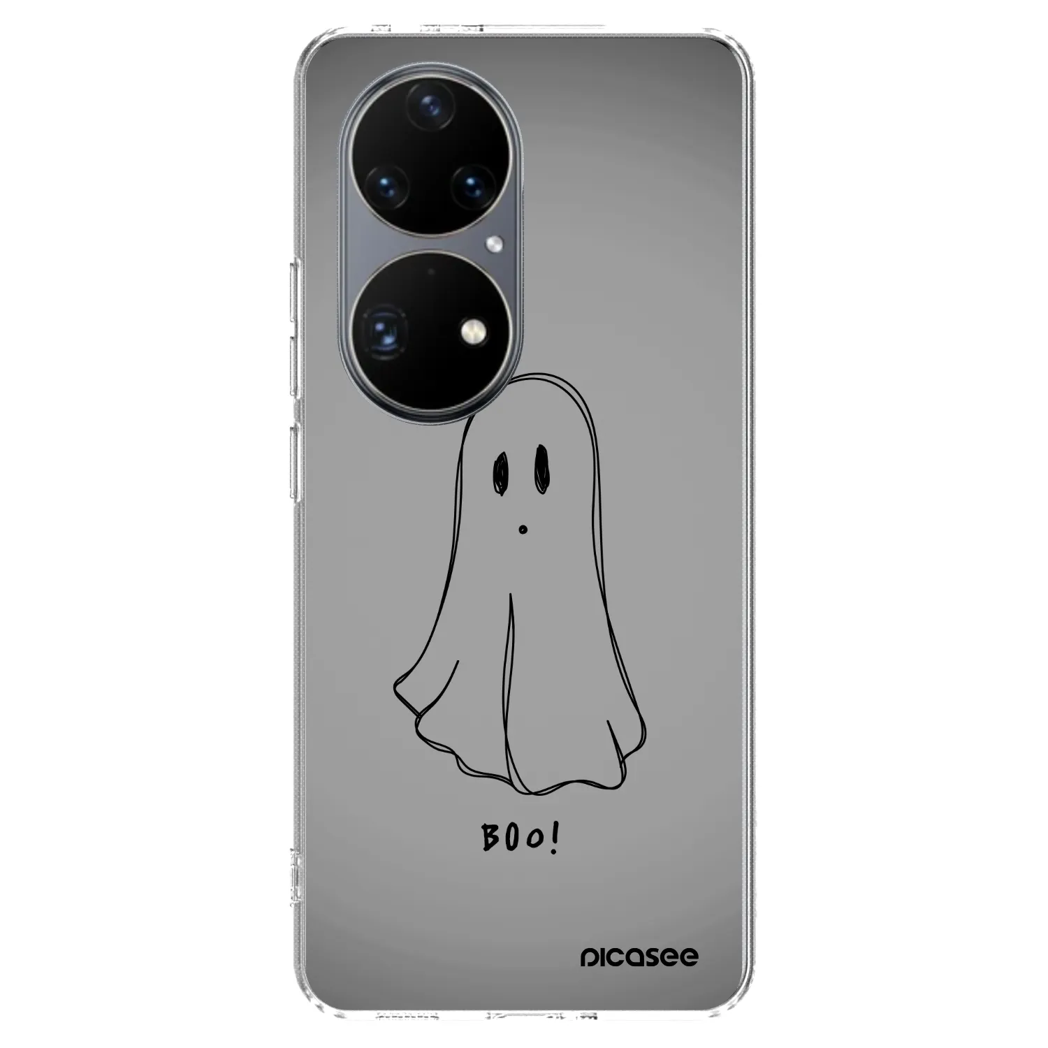 Picasee silikonowe przeźroczyste etui na Huawei P50 - Ghost