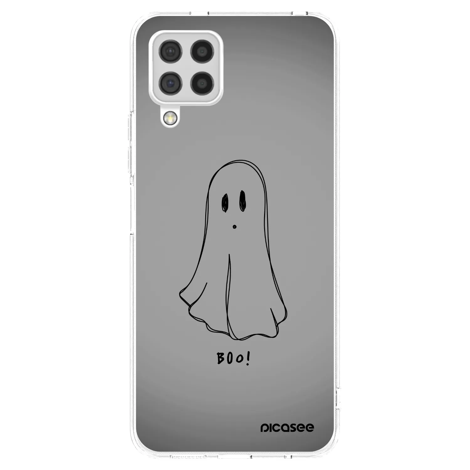 Picasee silikonowe przeźroczyste etui na Samsung Galaxy A22 A225F 4G - Ghost