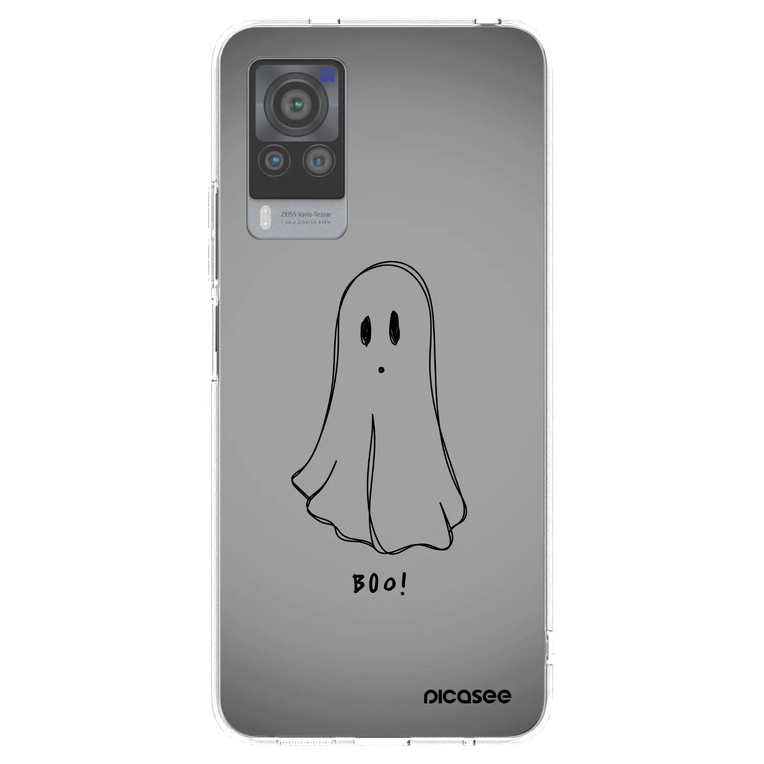 Picasee silikonowe przeźroczyste etui na Vivo X60 Pro 5G - Ghost
