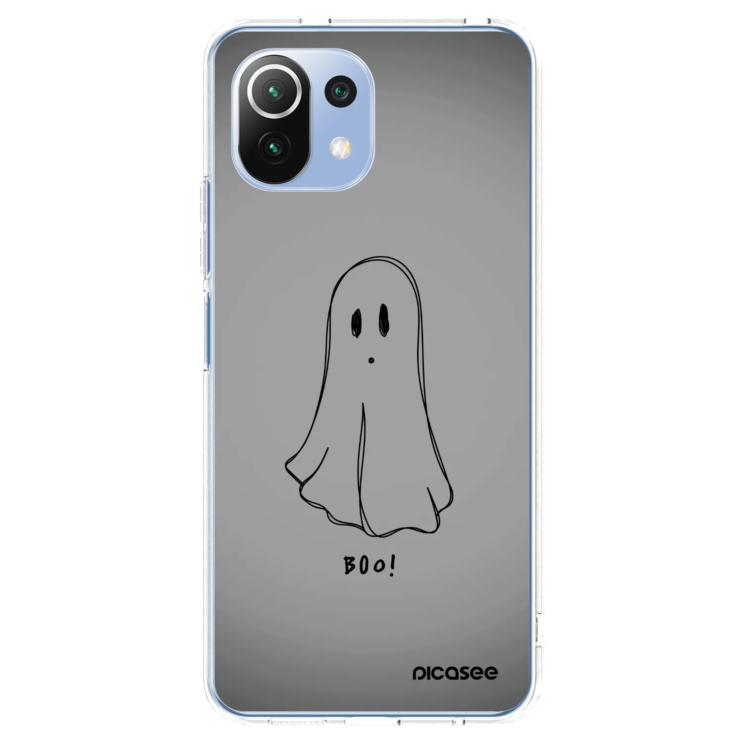 Picasee silikonowe przeźroczyste etui na Xiaomi 11 Lite 5G NE - Ghost