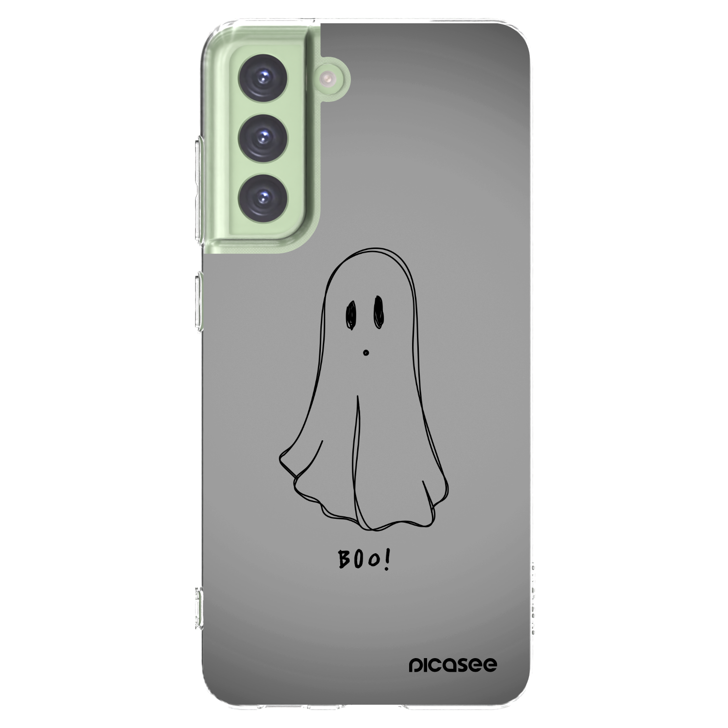 Picasee silikonowe przeźroczyste etui na Samsung Galaxy S21 FE 5G - Ghost