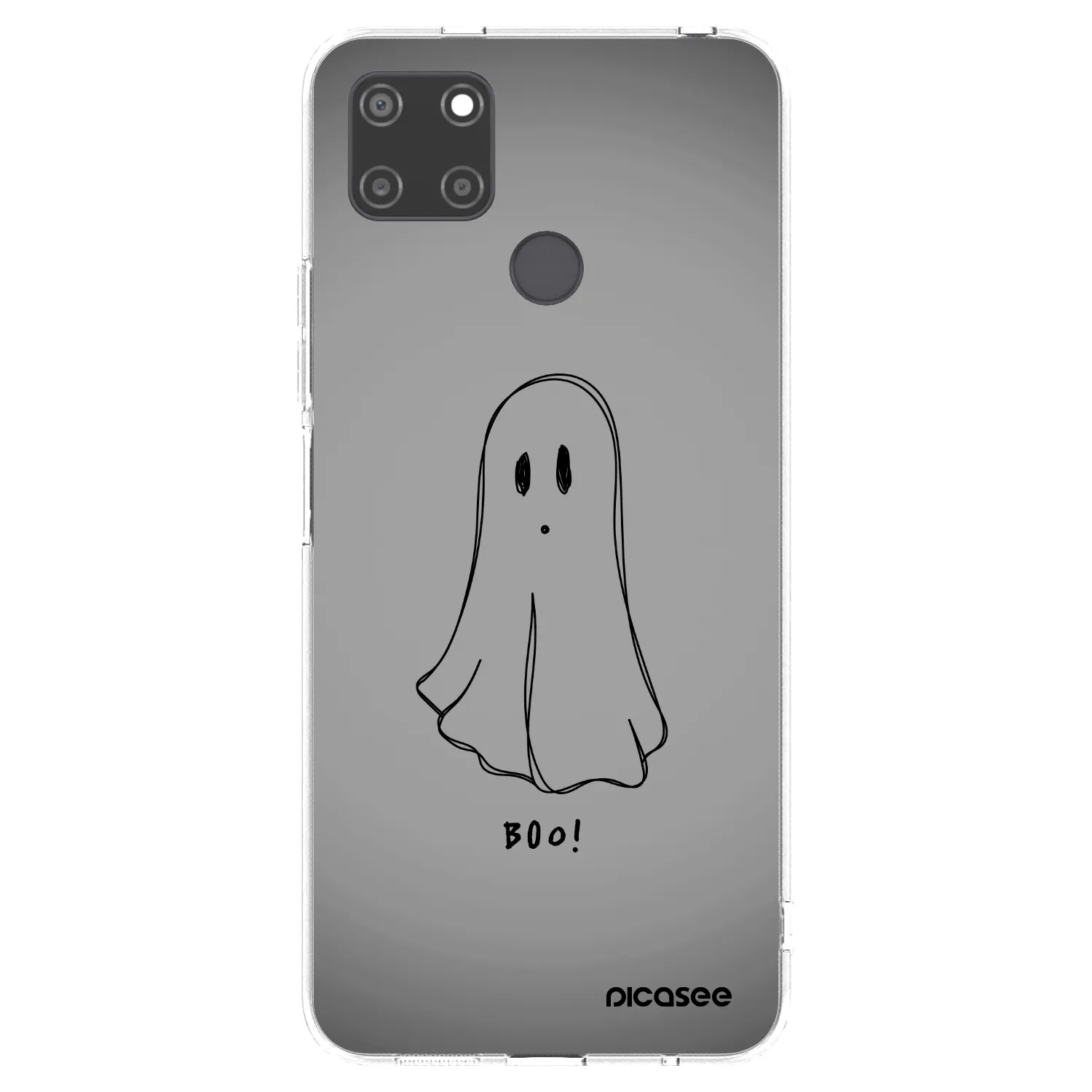 Picasee silikonowe przeźroczyste etui na Realme C21Y - Ghost