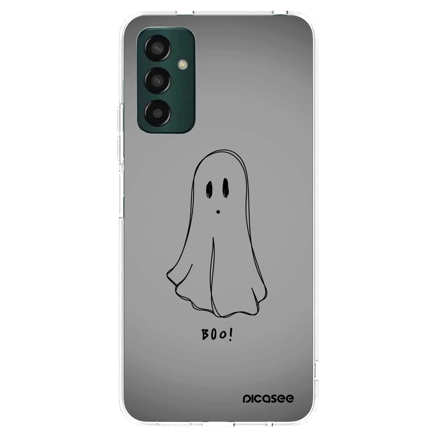 Picasee silikonowe przeźroczyste etui na Samsung Galaxy M13 M135F - Ghost