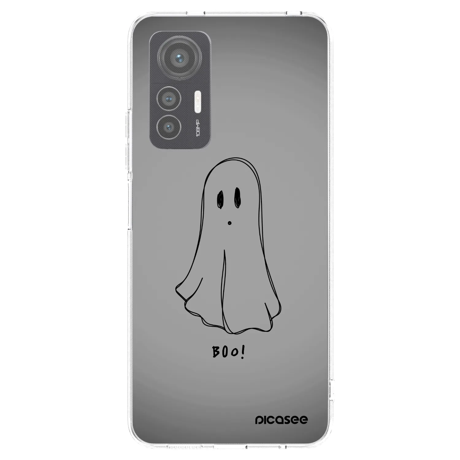 Picasee silikonowe przeźroczyste etui na Xiaomi 12 Lite - Ghost