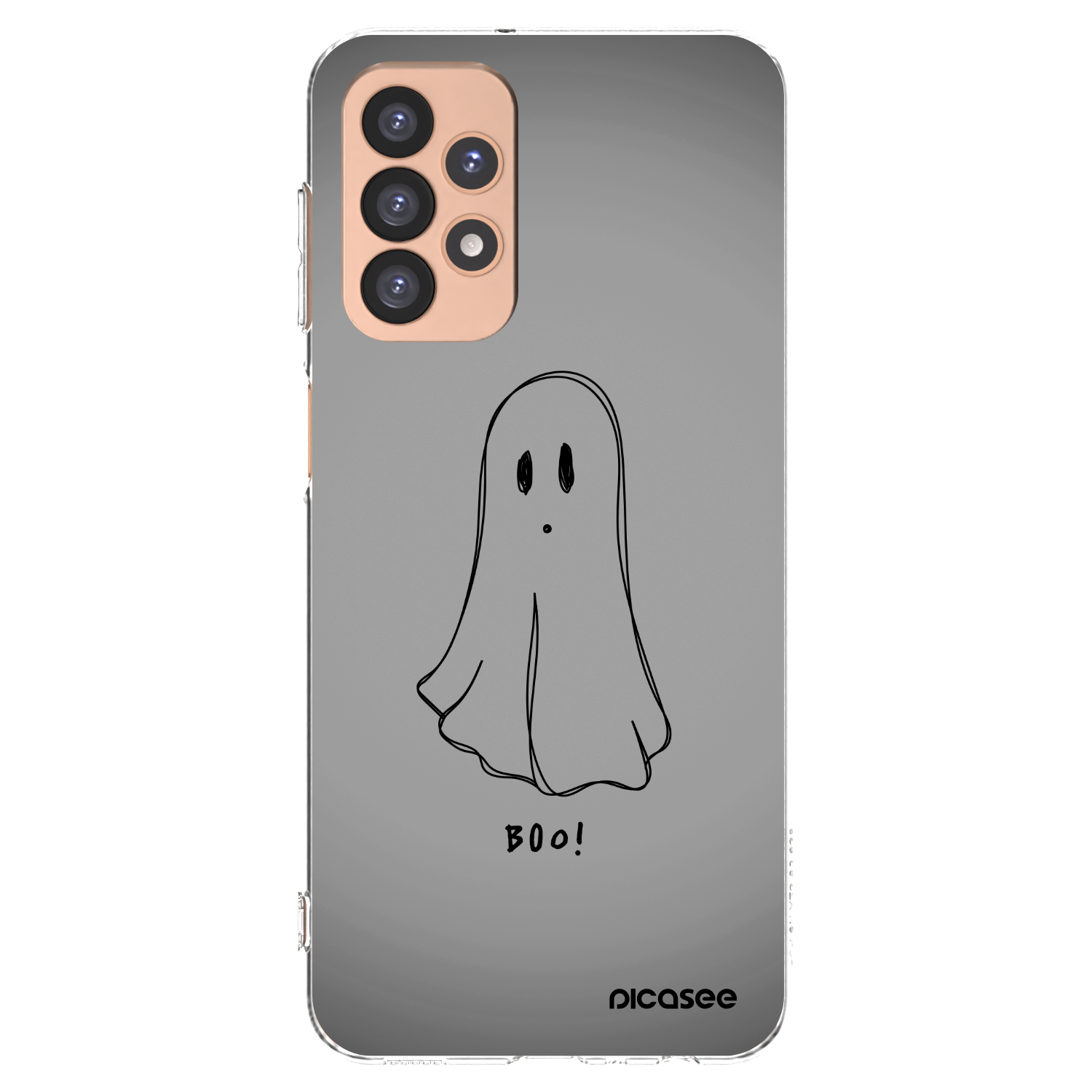 Picasee silikonowe przeźroczyste etui na Samsung Galaxy A23 A236B 5G - Ghost