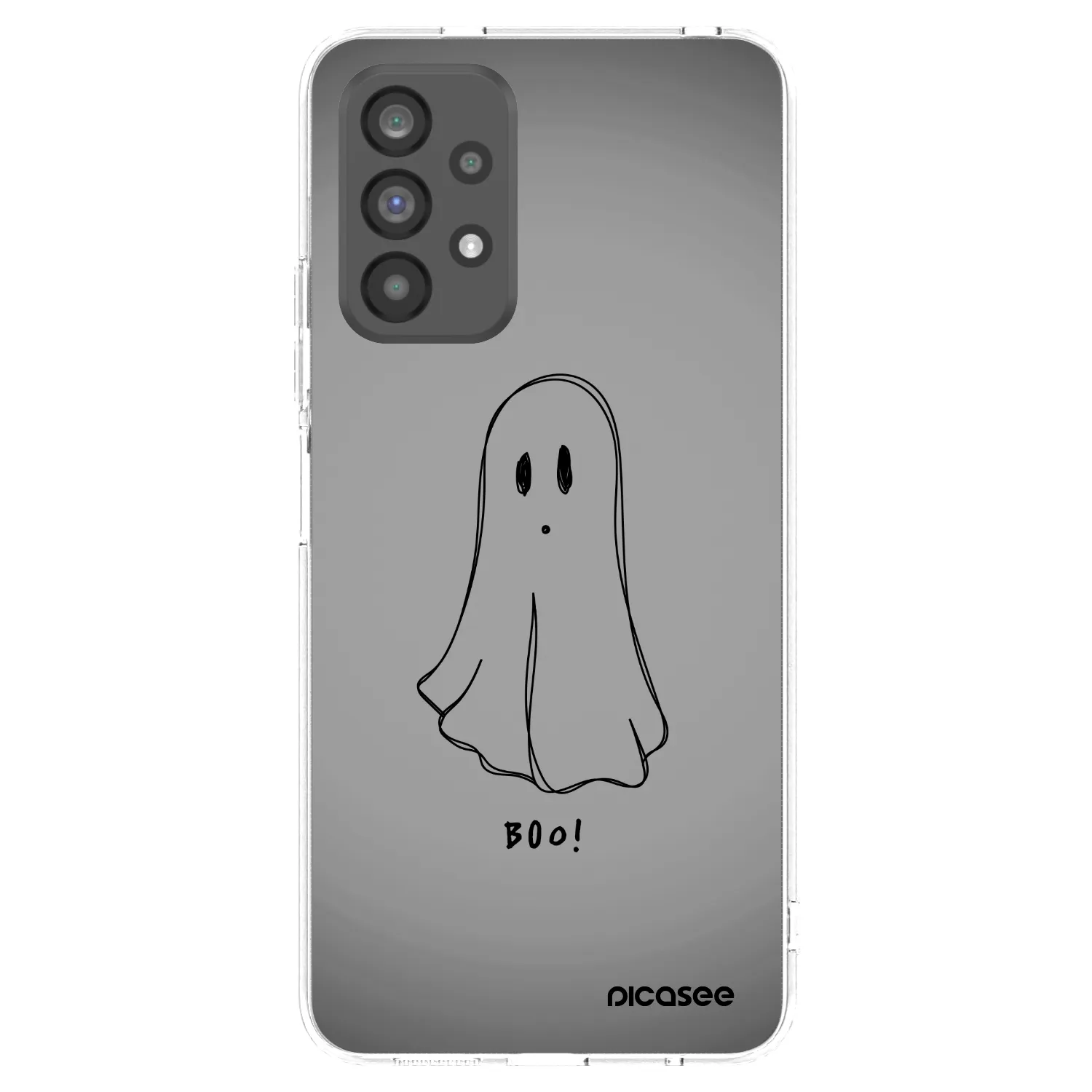 Picasee silikonowe przeźroczyste etui na Samsung Galaxy A73 5G - Ghost