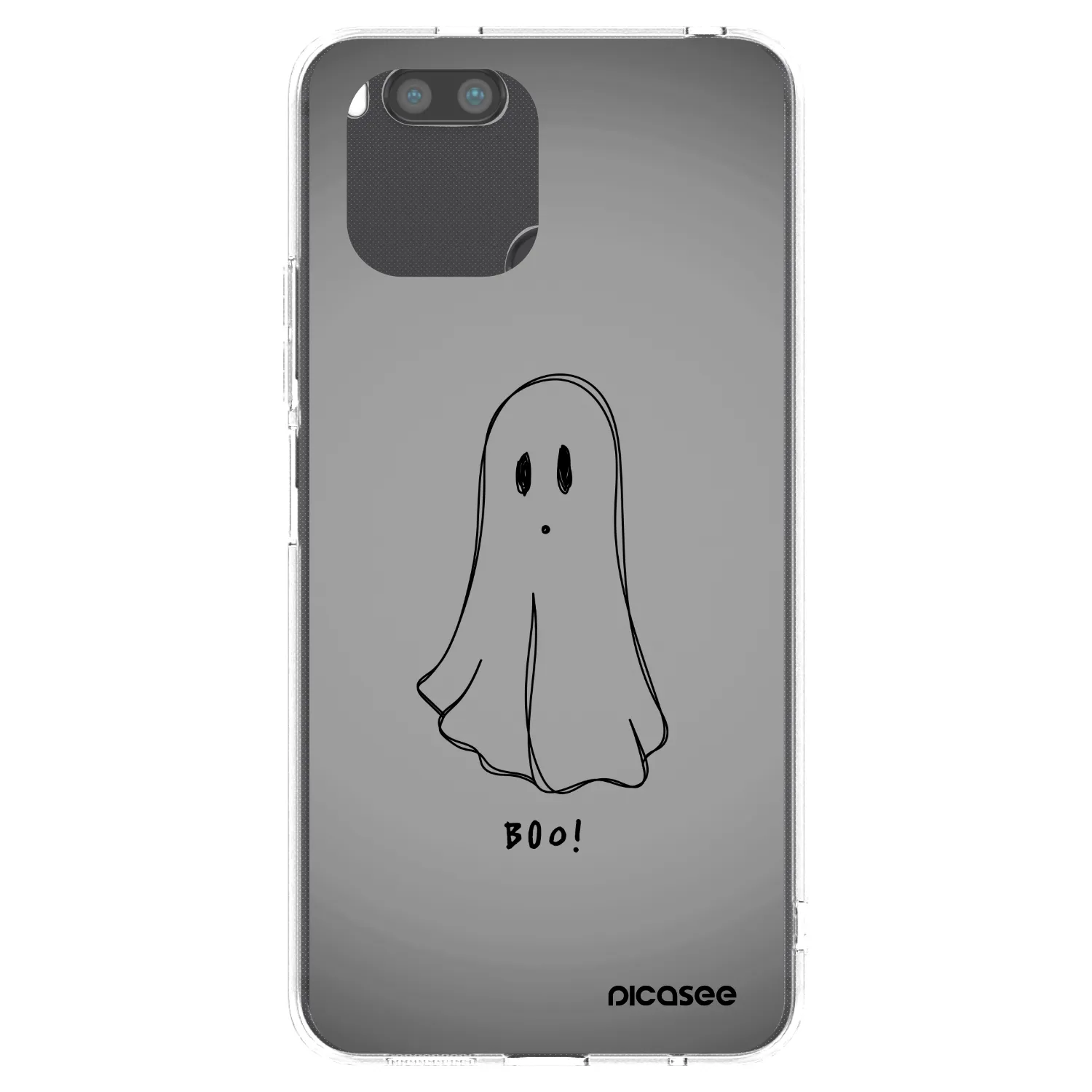 Picasee silikonowe przeźroczyste etui na Xiaomi Redmi A1 - Ghost