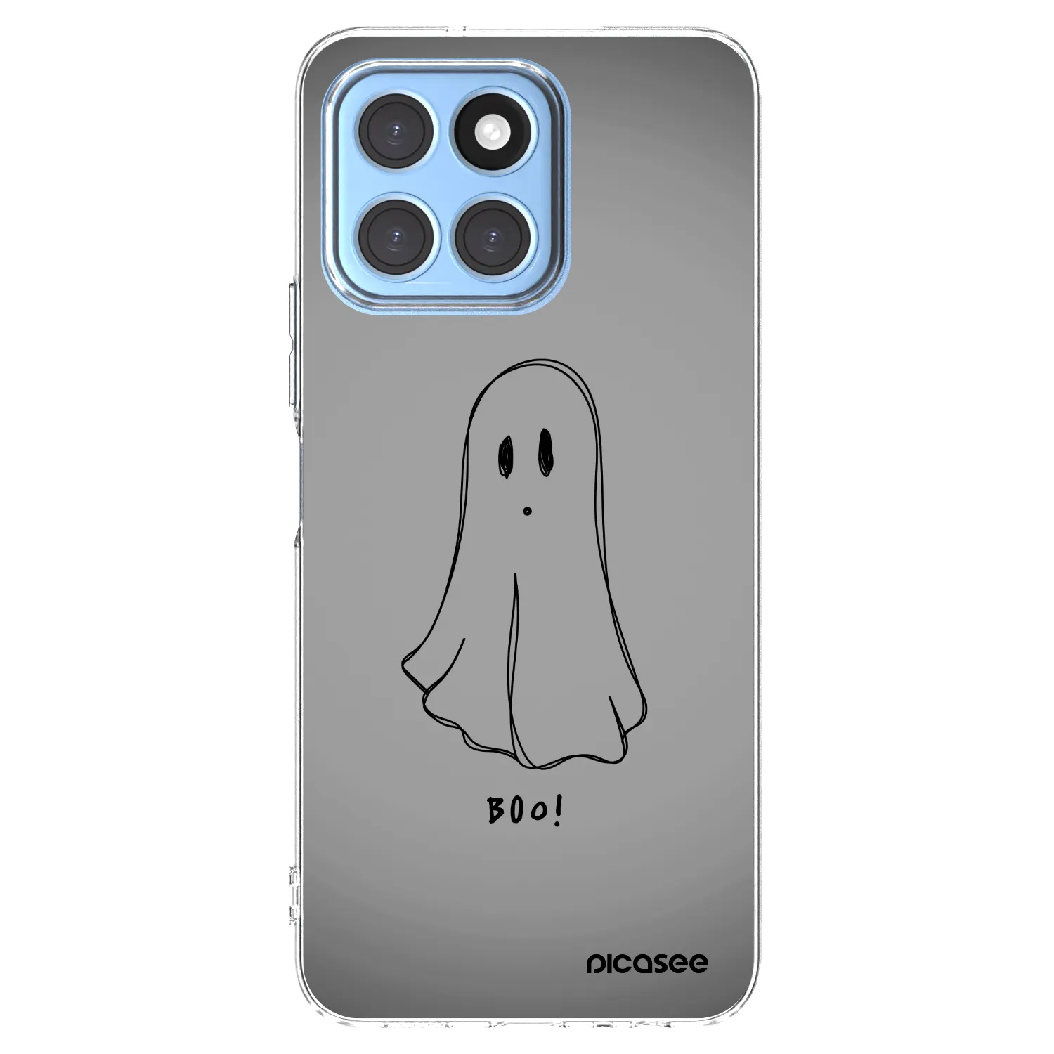 Picasee silikonowe przeźroczyste etui na Honor X6 - Ghost