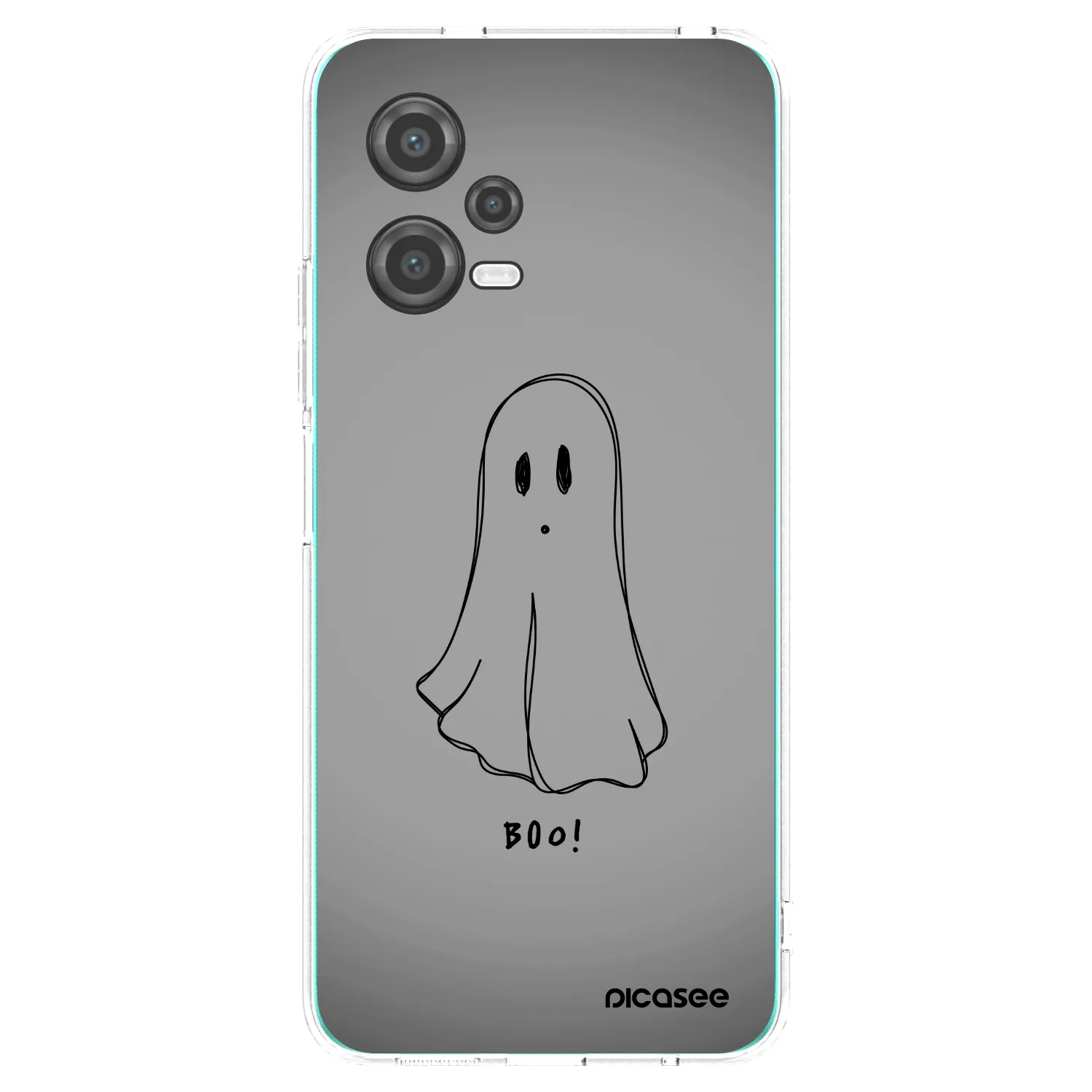 Picasee silikonowe przeźroczyste etui na Xiaomi Poco X5 - Ghost