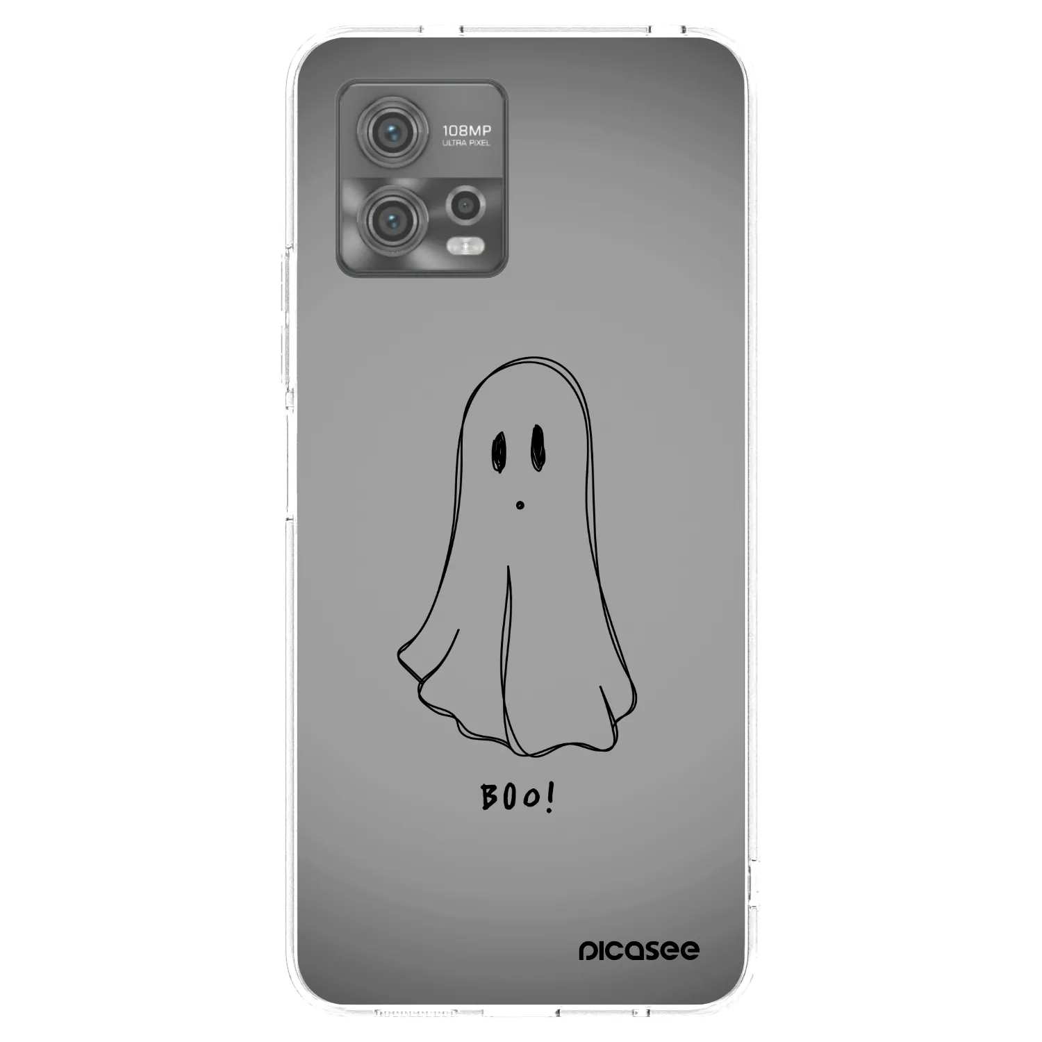 Picasee silikonowe przeźroczyste etui na Motorola Moto G72 - Ghost