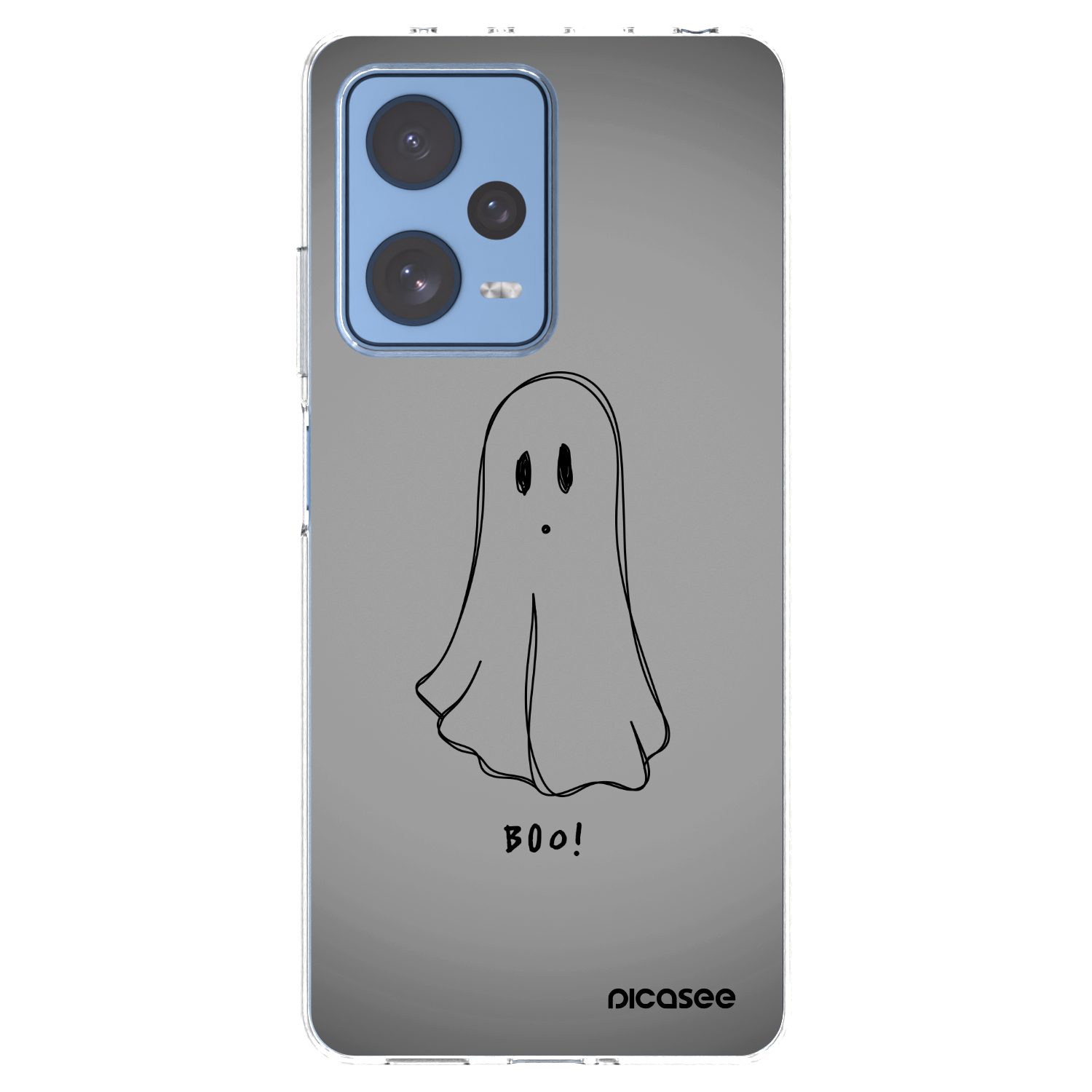 Picasee silikonowe przeźroczyste etui na Xiaomi Redmi Note 12 Pro 5G - Ghost
