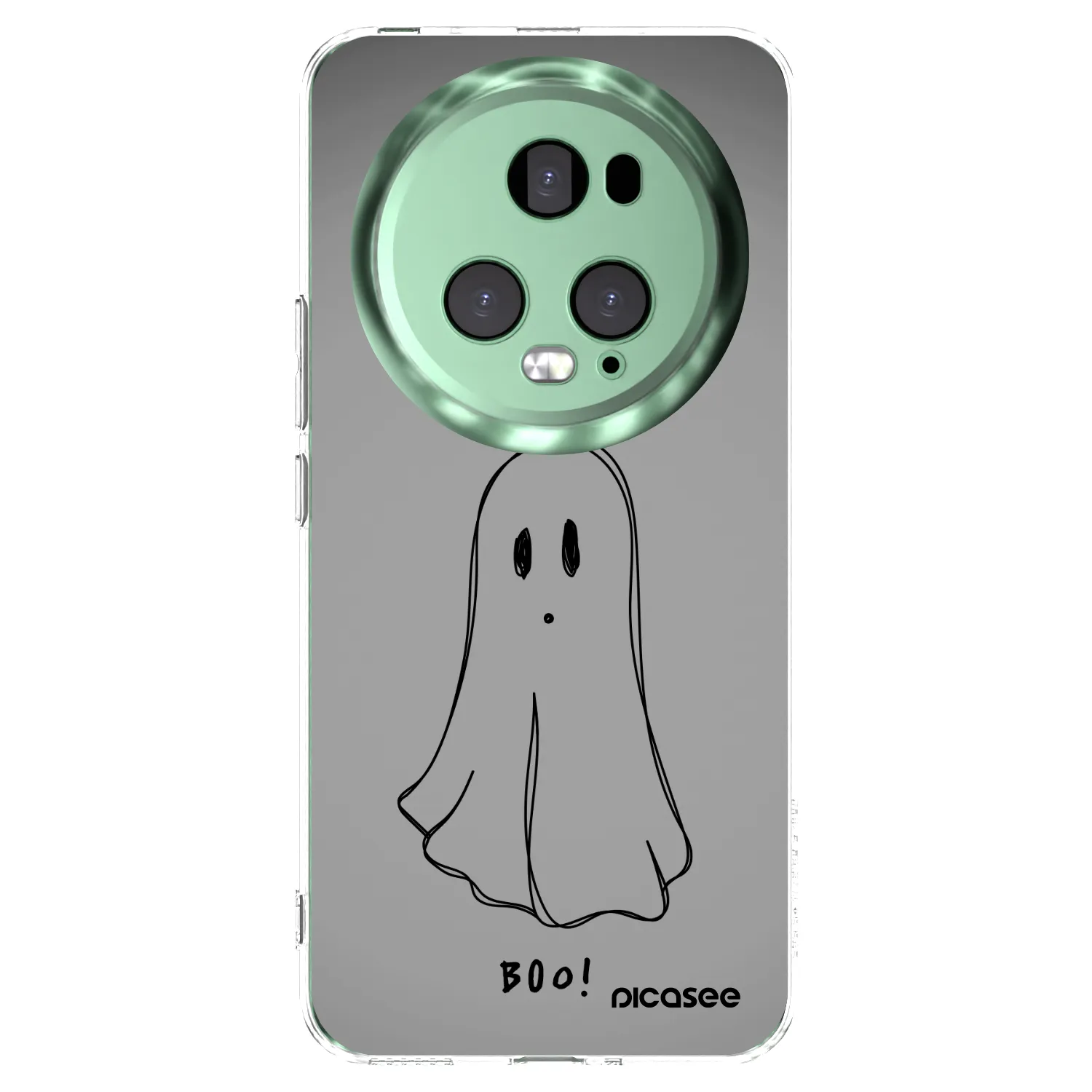 Picasee silikonowe przeźroczyste etui na Honor Magic5 Pro - Ghost