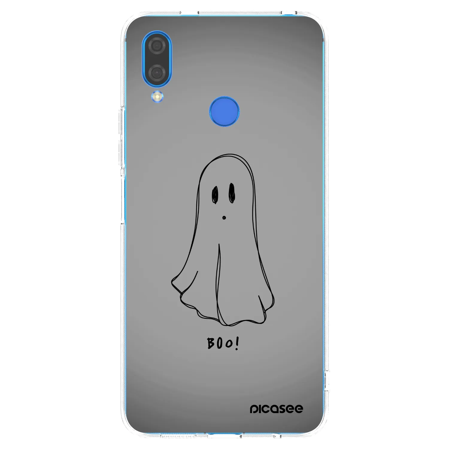 Picasee silikonowe przeźroczyste etui na Huawei Nova 3i - Ghost