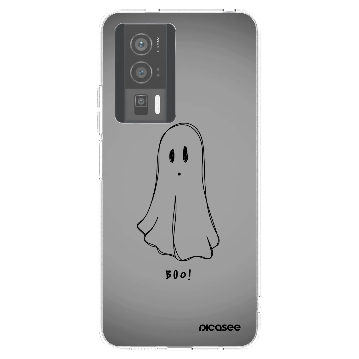 Picasee silikonowe przeźroczyste etui na Xiaomi Poco F5 Pro 5G - Ghost