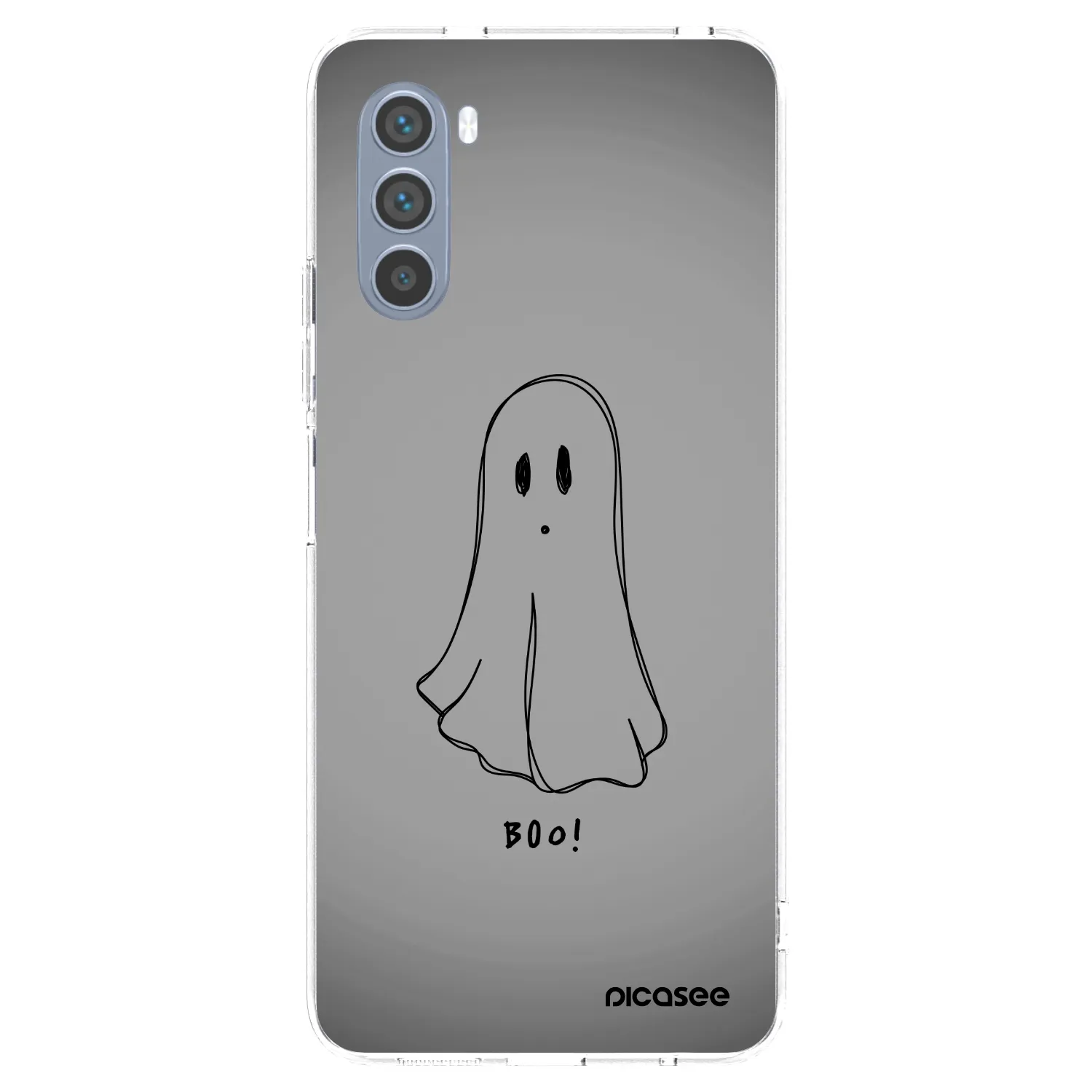 Picasee silikonowe przeźroczyste etui na Motorola Moto G62 - Ghost
