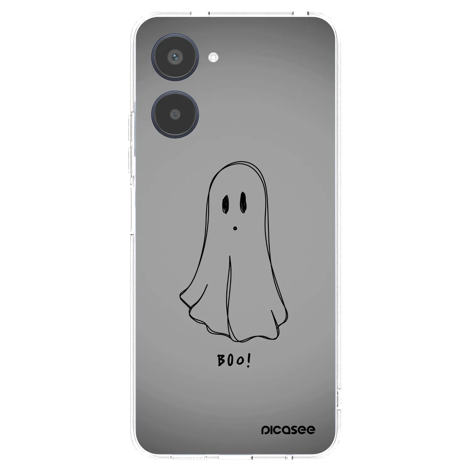 Picasee silikonowe przeźroczyste etui na Realme 10 4G - Ghost
