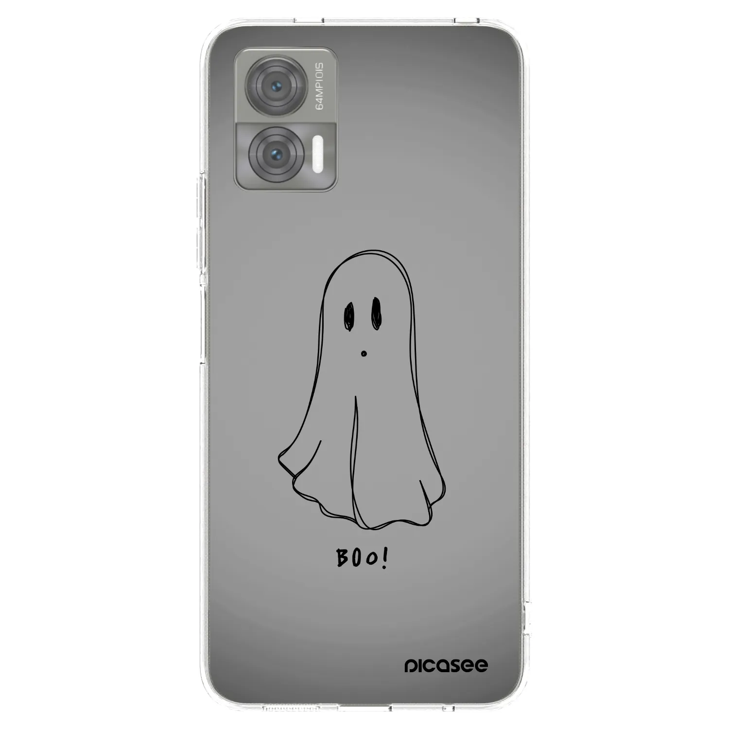 Picasee silikonowe przeźroczyste etui na Motorola Edge 30 Neo - Ghost