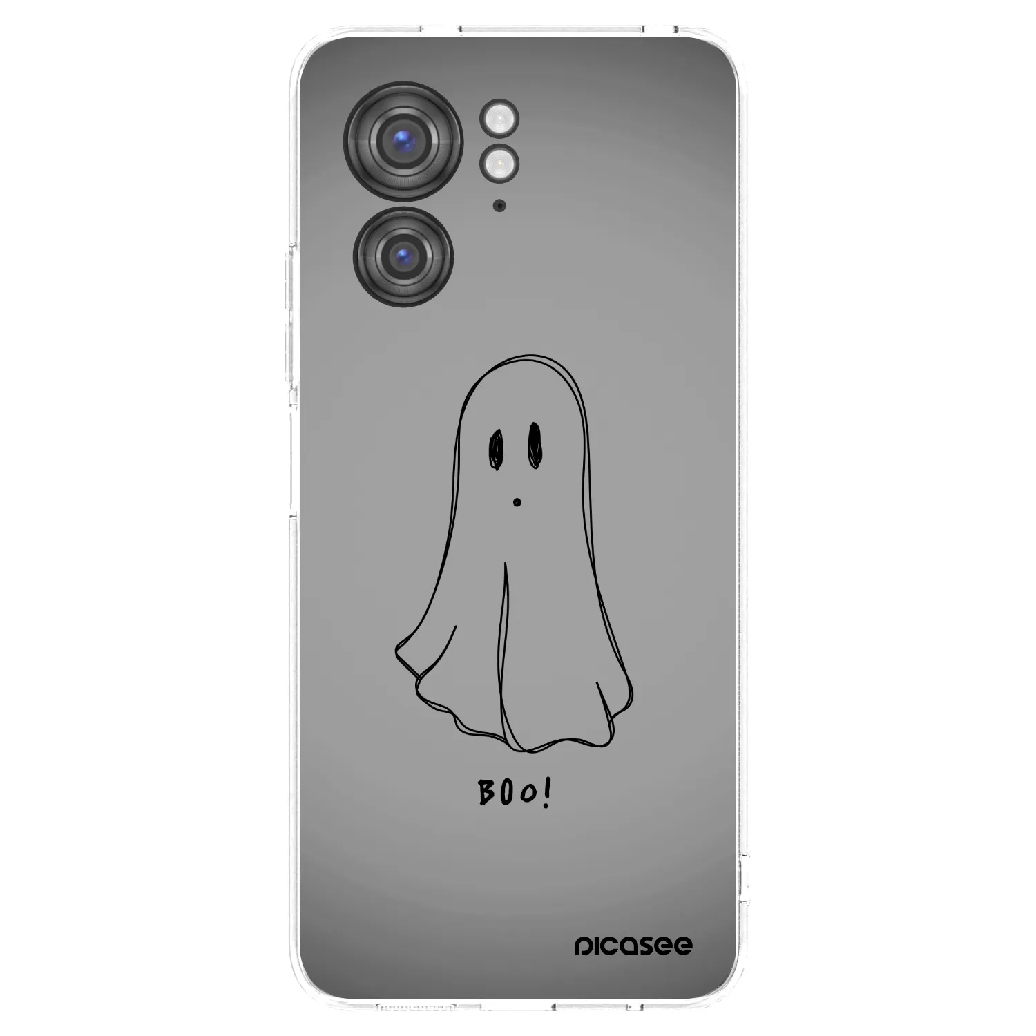 Picasee silikonowe przeźroczyste etui na Motorola Edge 40 - Ghost