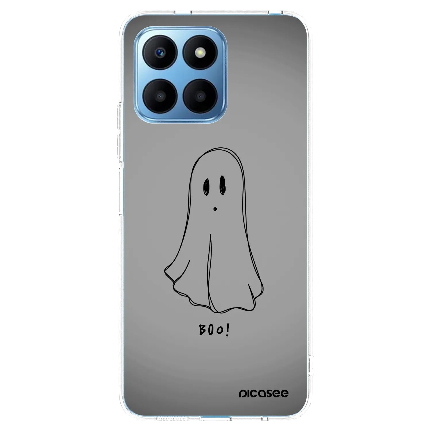 Picasee silikonowe przeźroczyste etui na Honor 70 Lite - Ghost