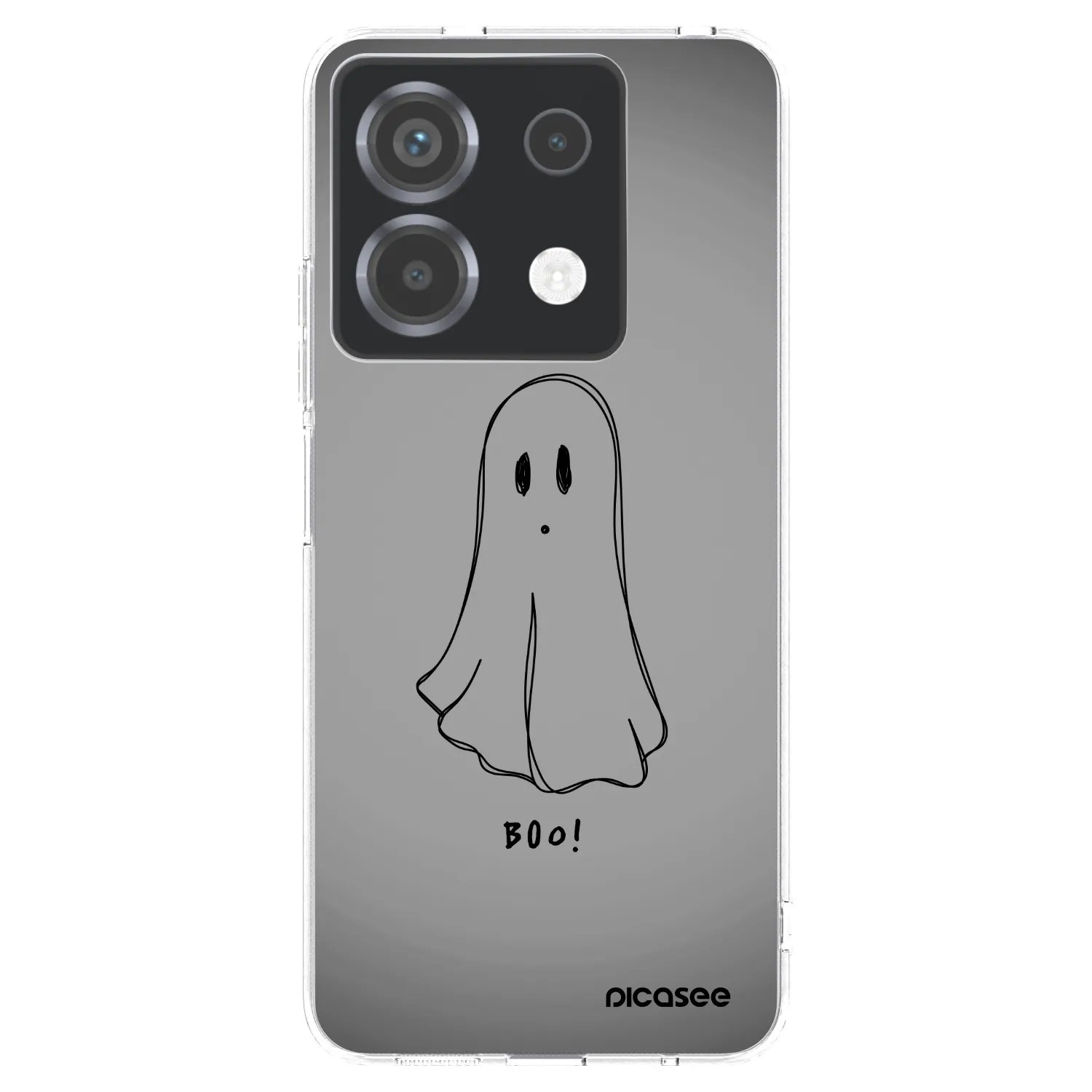 Picasee silikonowe przeźroczyste etui na Xiaomi Poco X6 - Ghost